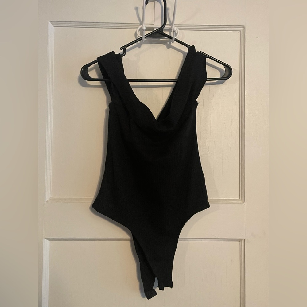Nasty Gal Classic Black Bodysuit